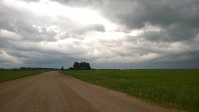 кладбище в дали